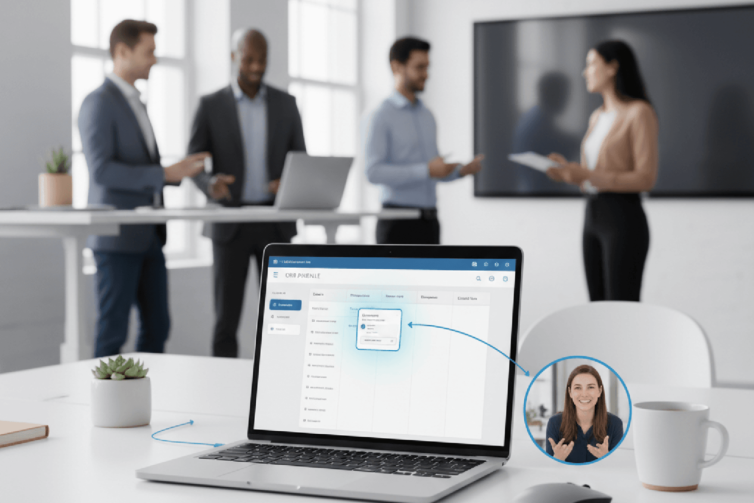 Interface de um funil de vendas em um CRM mostrando como um vídeo de prova social é enviado para um lead na etapa de proposta.