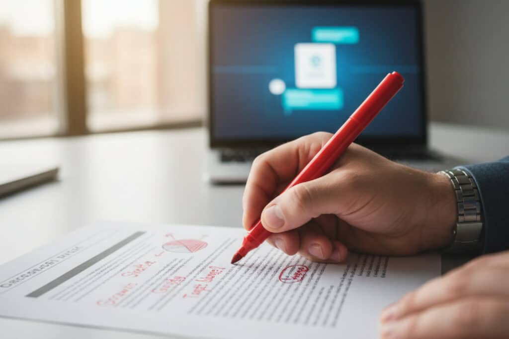 Checklist de auditoria de conteúdo com IA para marketing de autoridade